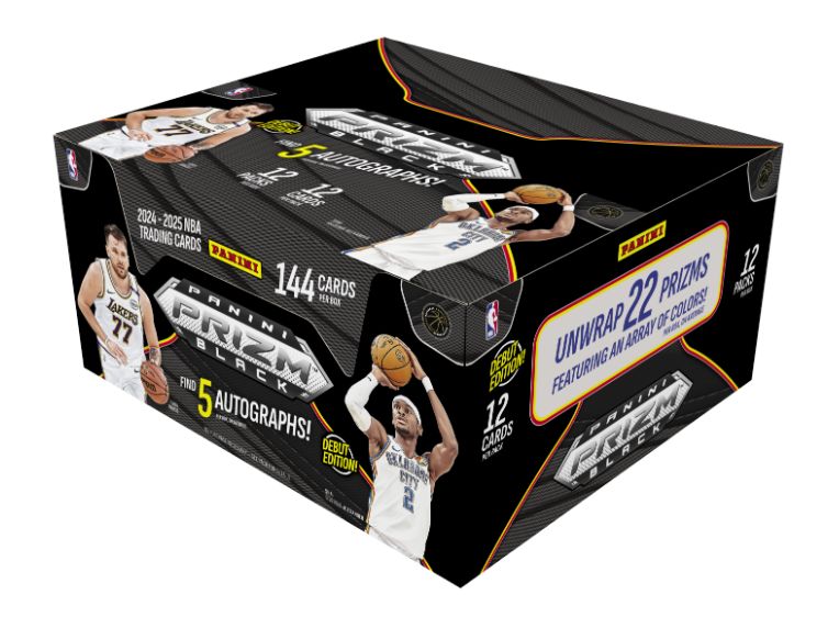 2024-25 Panini Prizm Black Basketball Hobby Box