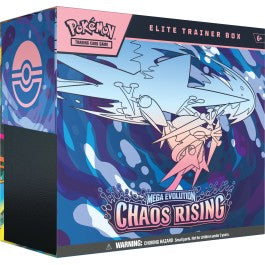 Pokemon: Mega Evolution 4 - Chaos Rising Booster Elite Trainer Box (PRE-ORDER)