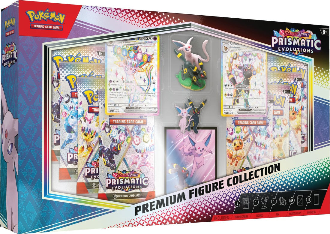 Pokemon: Scarlet & Violet 8.5 - Prismatic Evolutions Premium Figure Collection